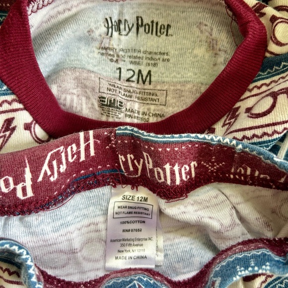 12m Harry Potter Pajamas - Picture 4 of 4